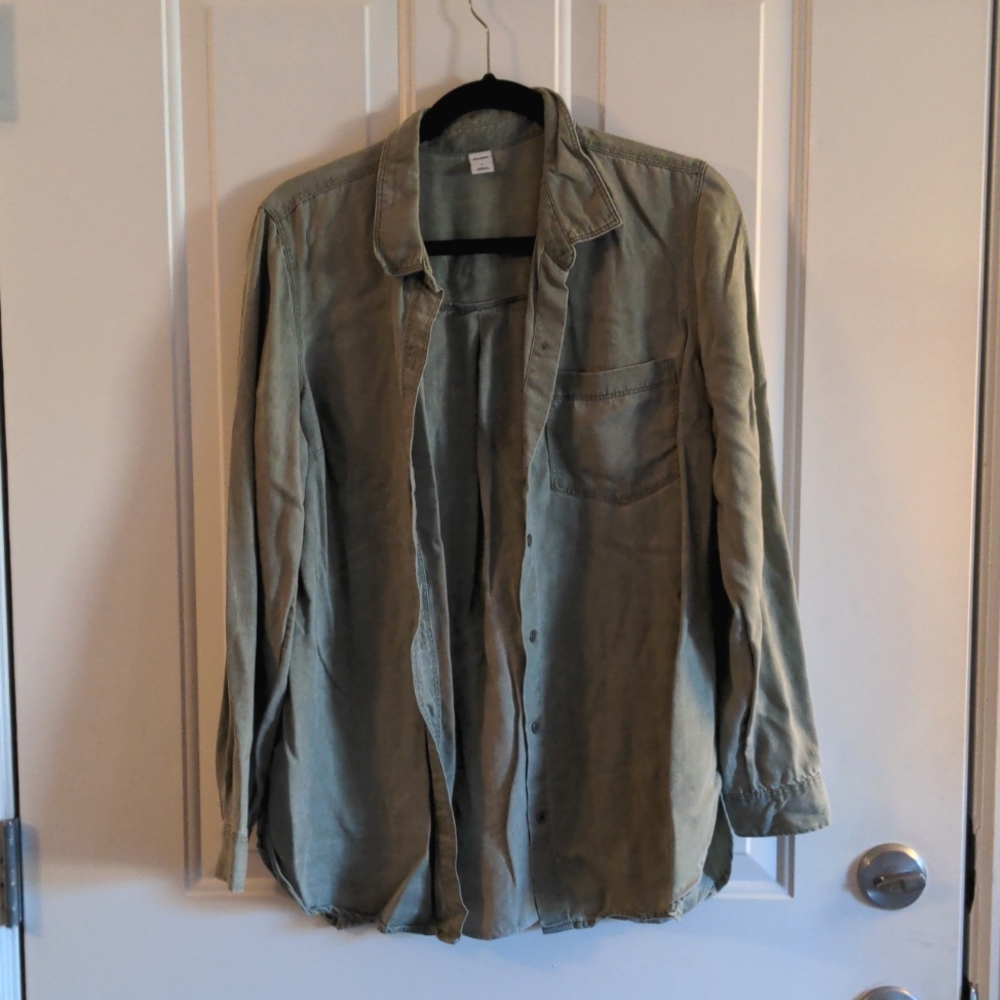 Old Navy Tencel Button Down